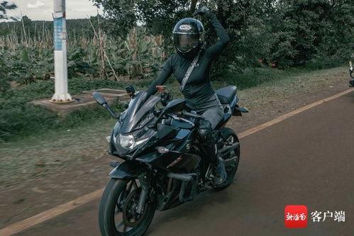 爆料机车女骑手视频,机车女骑手英勇瞬间，视频曝光引网友热议  第2张