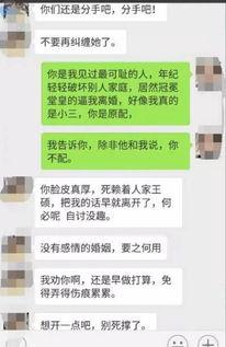 爆料小三聊天记录最新,揭秘婚姻背叛背后的惊人内幕  第2张